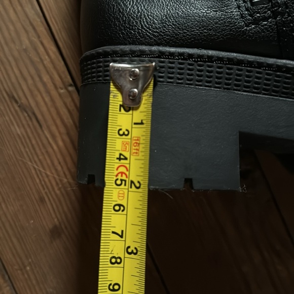 Zodiac | Roxie black platform block heel boots size 6.5 - Picture 8 of 9